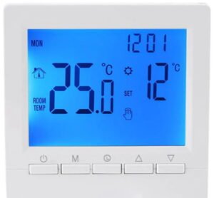Large display thermostat